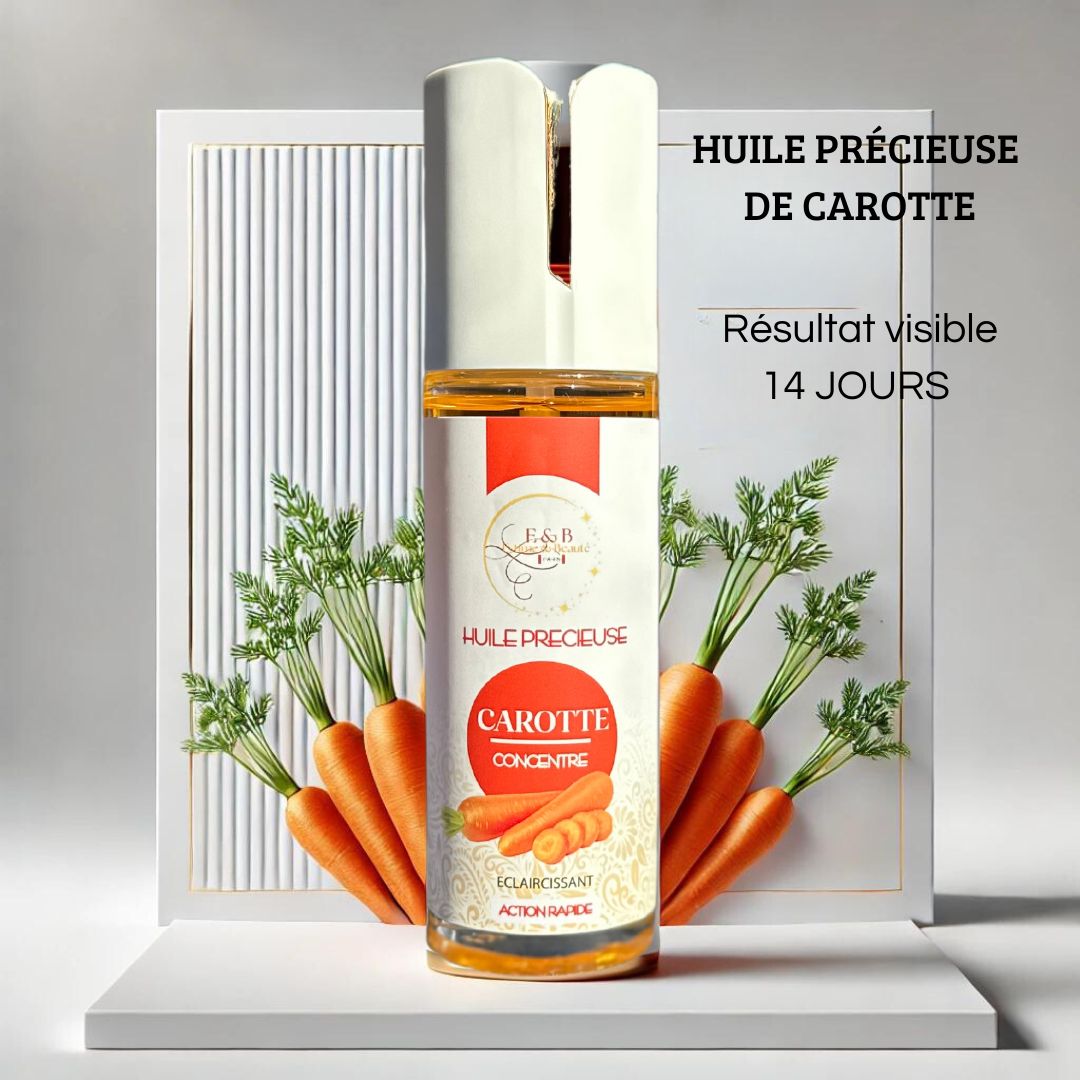 CONCENTRÉ D'HUILE DE CAROTTE (2 achetés = 1 offert)