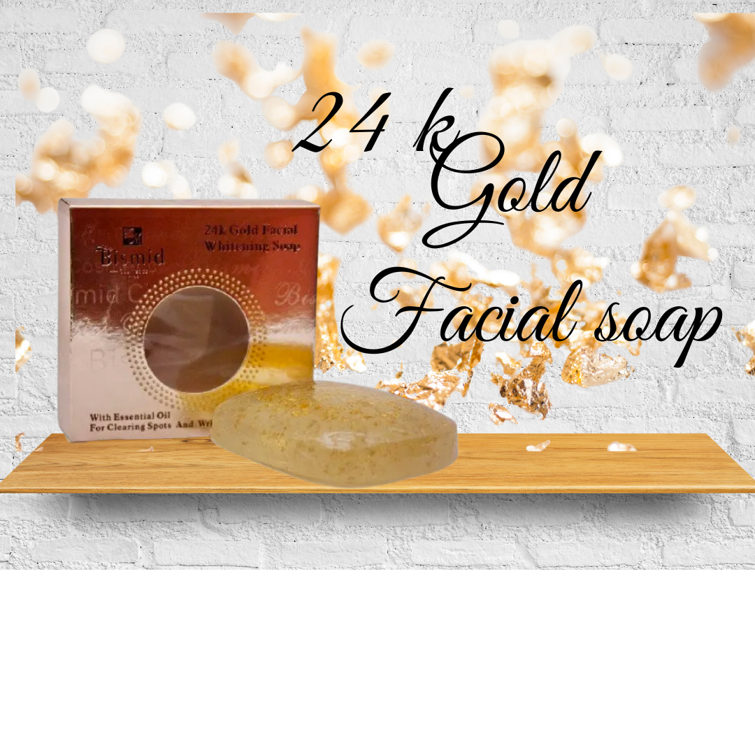 SAVON FACIAL 24K GOLD BISMID